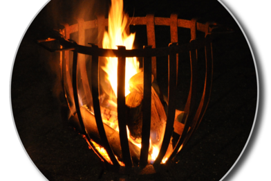 Feuerkorb - Copyright: Doris Metternich