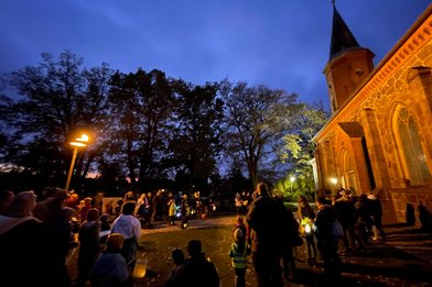 St. Martin Laternenumzug Andacht - Copyright: Janina Rosner-Marx