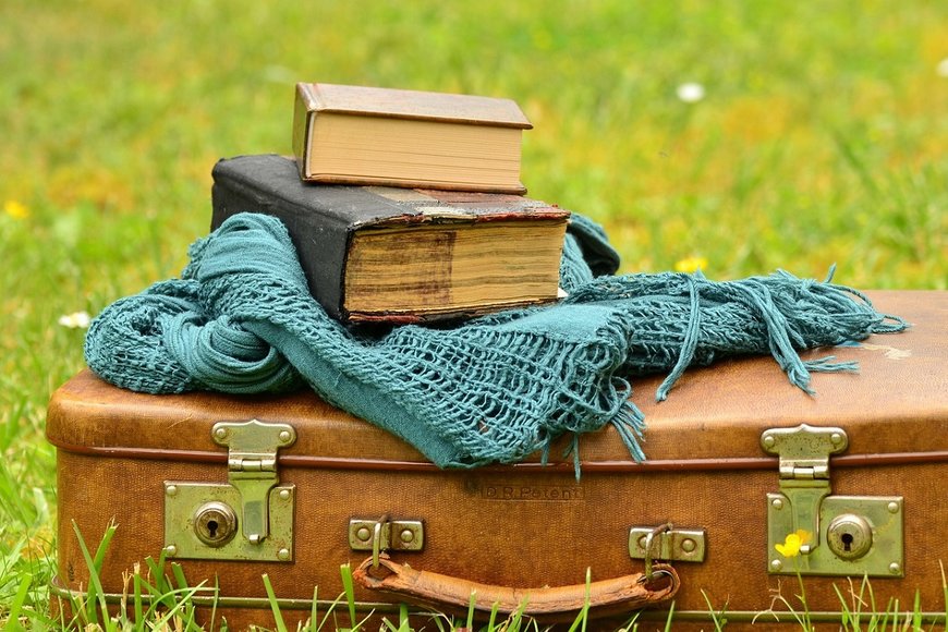 Koffer Lederkoffer alt Bücher Lesen - Copyright: congerdesign auf pixabay
