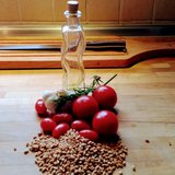 Tomaten Weizen Flasche - Copyright: Maja Schulze
