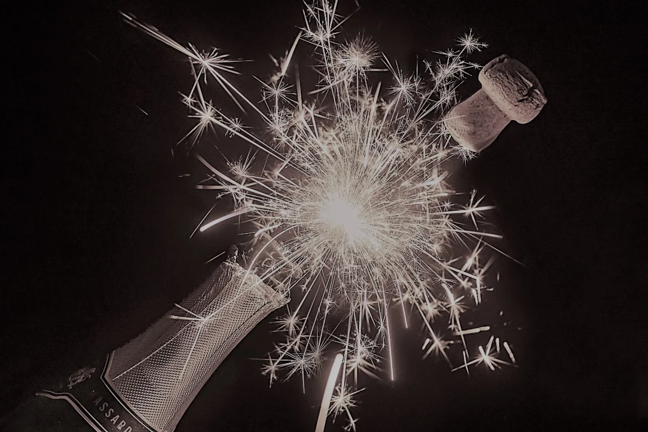 Sekt Wunderkerzen korken