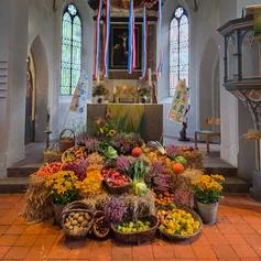 Erntedank Altar