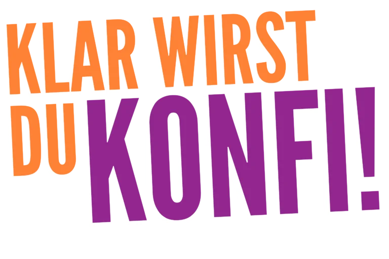 Klar wirst du Konfi! Spruch