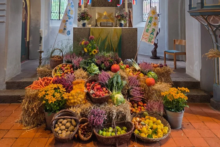 Erntedank Altar