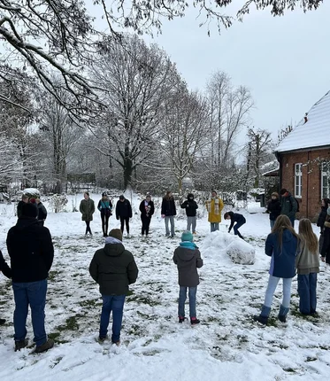 Konfis im Winter